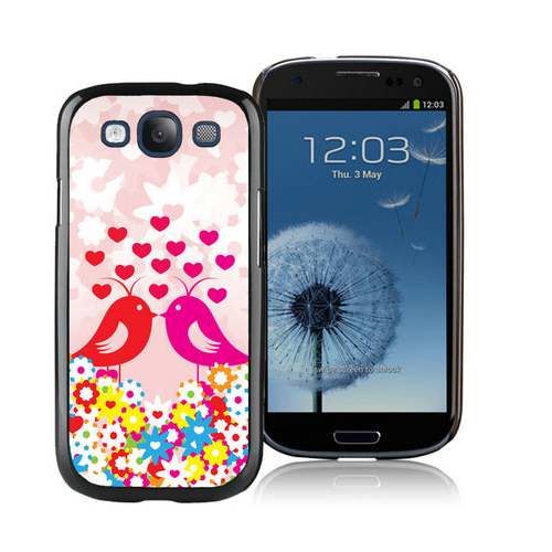 Valentine Birds Samsung Galaxy S3 9300 Cases CYG | Women - Click Image to Close